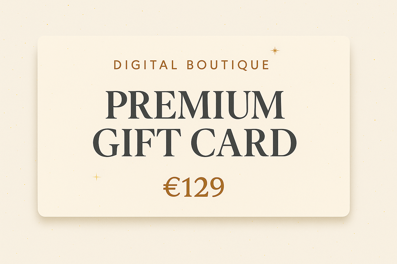 Digital Boutique Gift Card