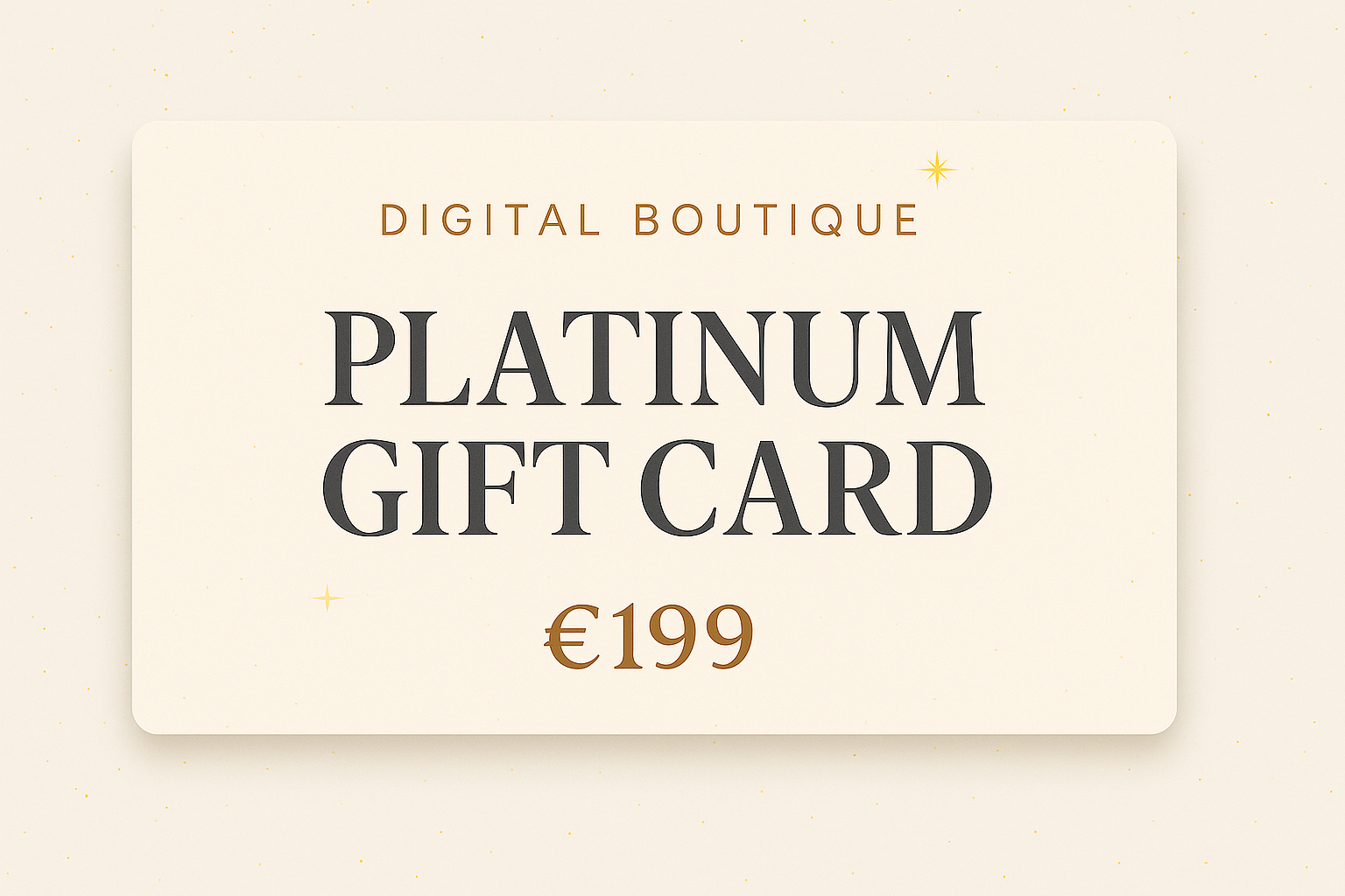 Digital Boutique Gift Card