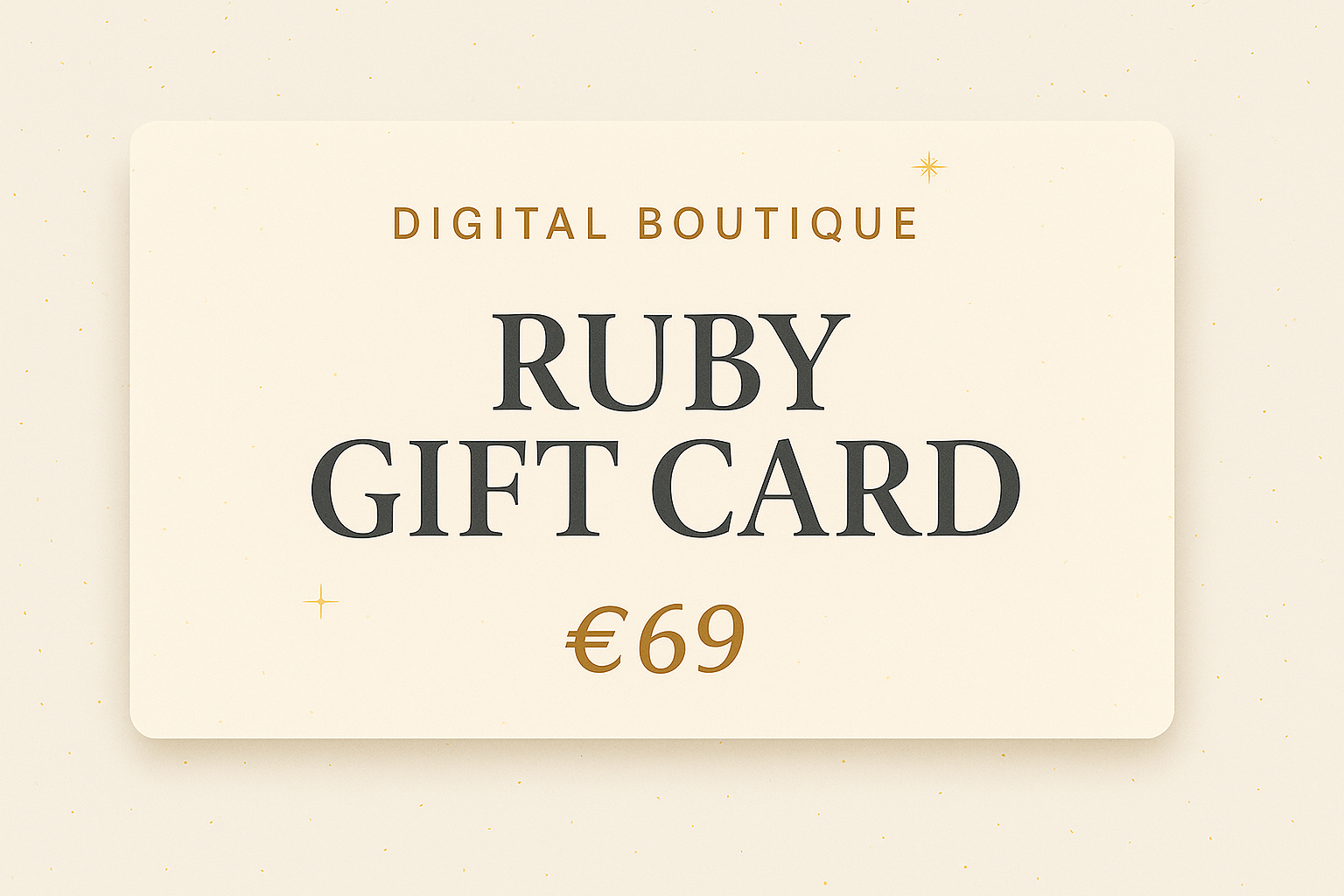 Digital Boutique Gift Card