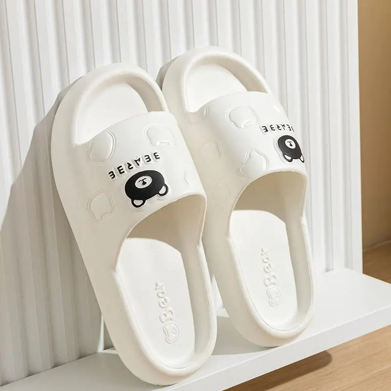 Women's slippers For Summer Outdoor Indoor Thick Soled Bathroom Anti Slip Cool Slippers For Women Home Soft Sole Slides Sandals