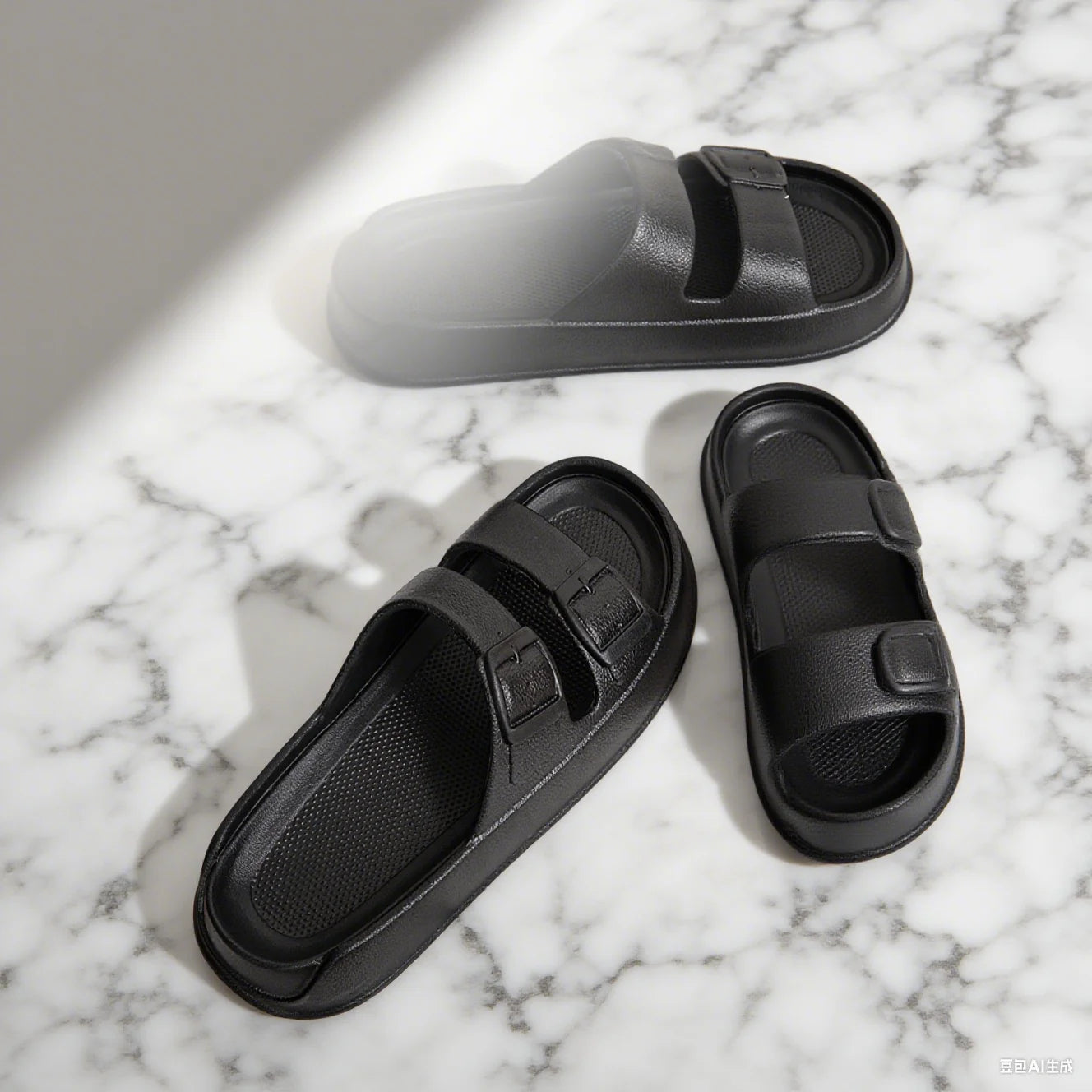 The Same Style Of Popular Summer Slippers For Women, Anti-slip Soft-soled, Durable And Casual Couple Cooling Slippers