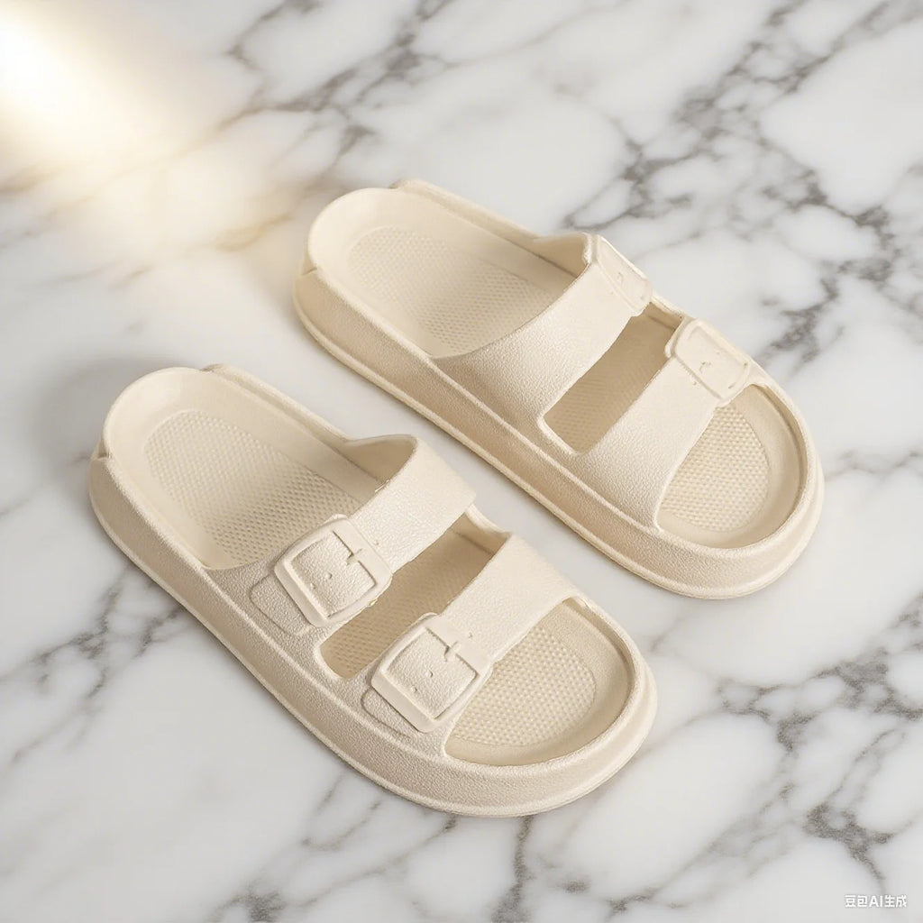 The Same Style Of Popular Summer Slippers For Women, Anti-slip Soft-soled, Durable And Casual Couple Cooling Slippers