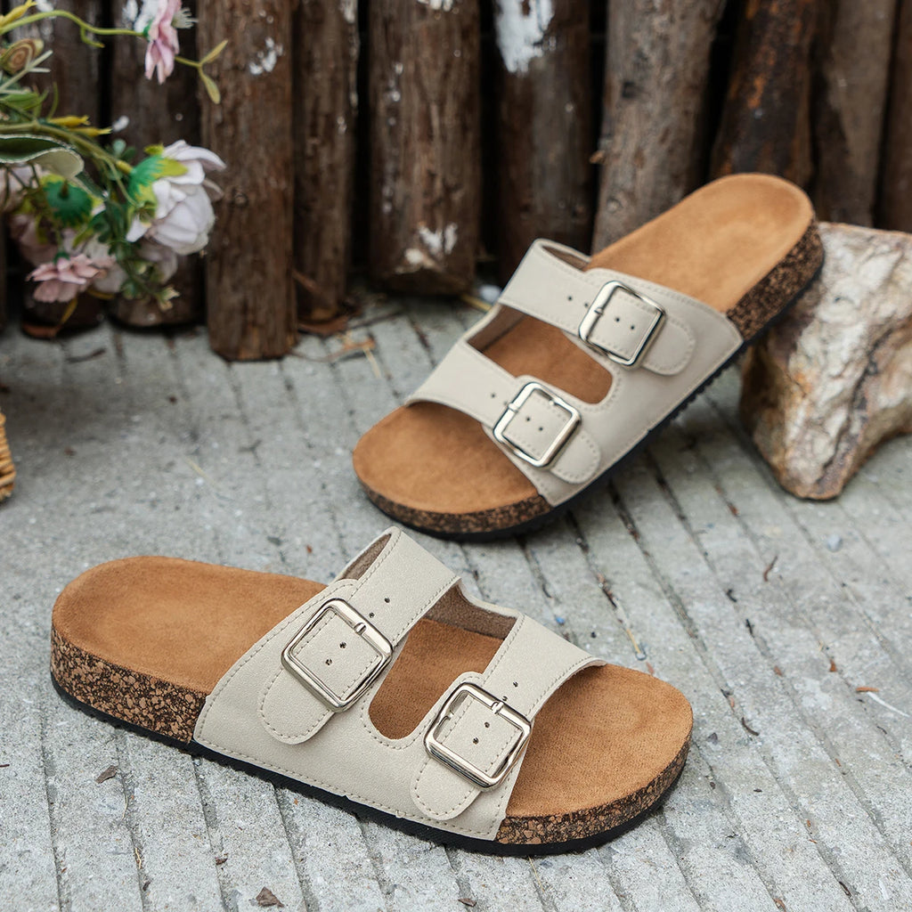 Women's Slippers Are Fashionable, Versatile, Casual and Comfortable, Thick-Soled Wear-Resistant Slippers for Home and Outings