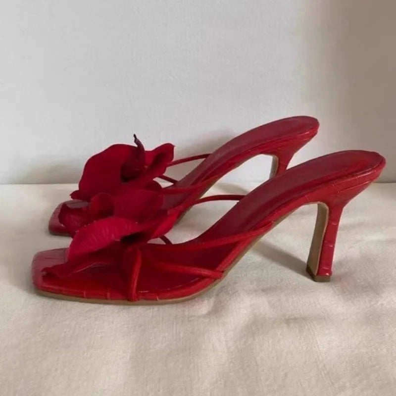 Women's Slippers Casual Fashionable High Quality Shoes for Women Shallow Women Sandals Elegant Flowers Design Women's Slippers