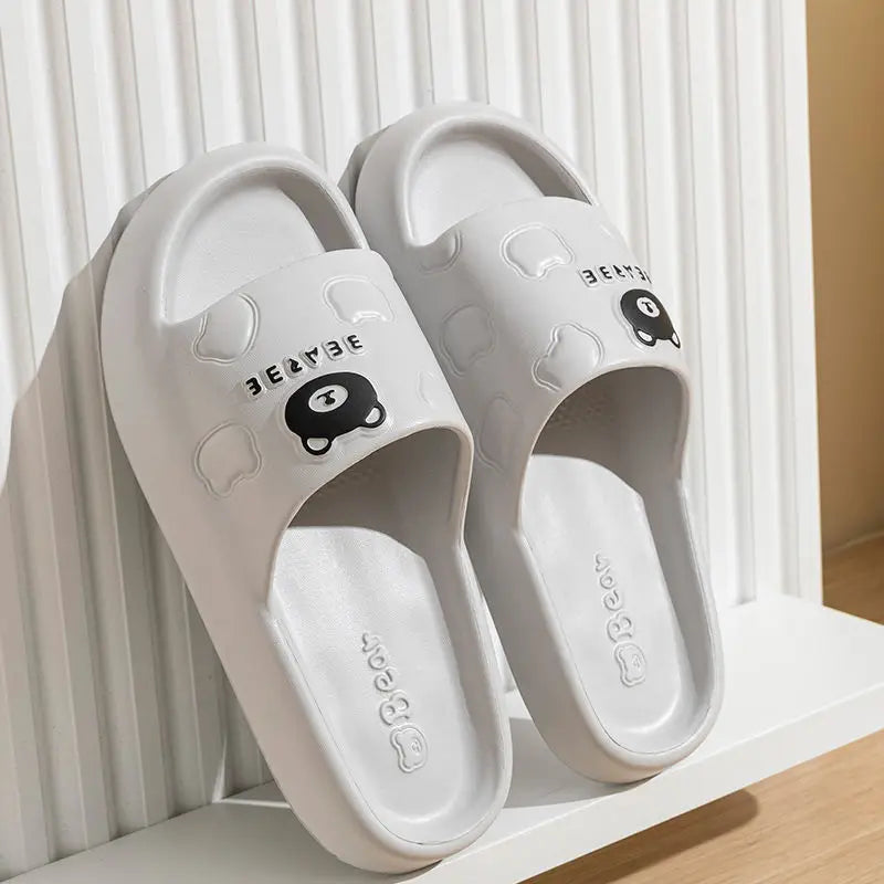 Women's slippers For Summer Outdoor Indoor Thick Soled Bathroom Anti Slip Cool Slippers For Women Home Soft Sole Slides Sandals