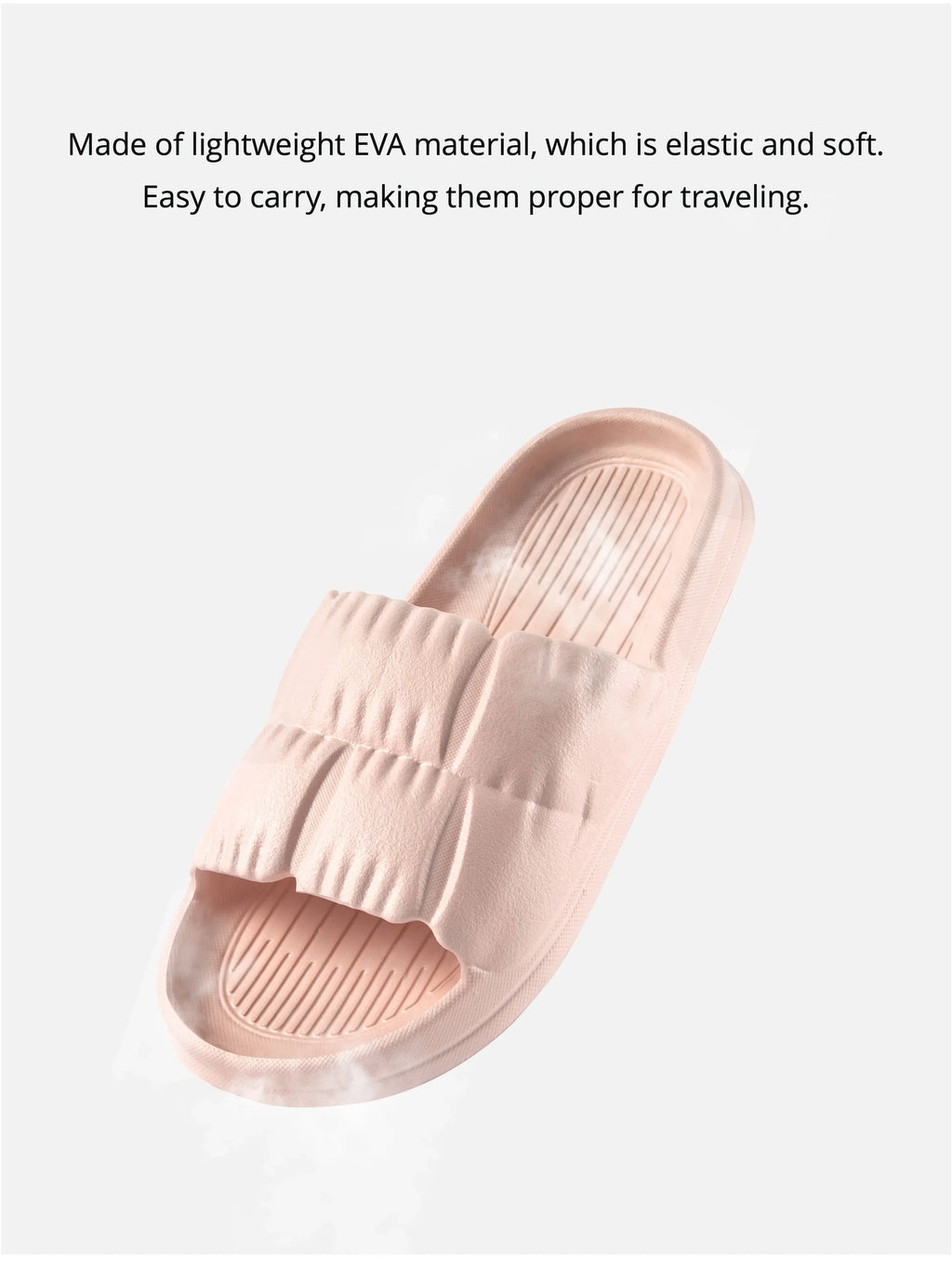 Soft Bottom Slippers for Women Home Bathroom Home Bath Non-slip Couple Summer Sandals for Men Summer Beach Wear Comfortable